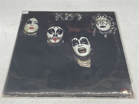 KISS RECORD - VG (slightly scratched)