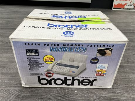 NEW OLD STOCK BROTHER FAX MACHINE