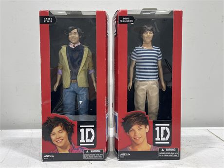 2 NOS ONE DIRECTION ACTION FIGURES 12”