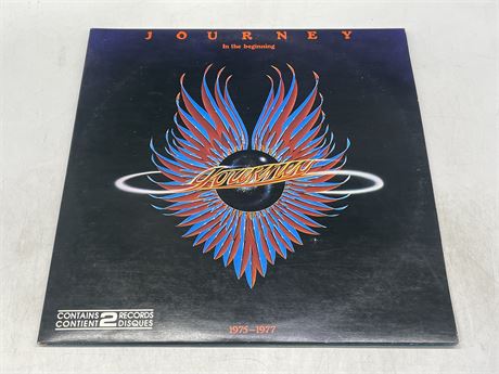 JOURNEY - IN THE BEGINNING 2 LP’S - NEAR MINT (NM)