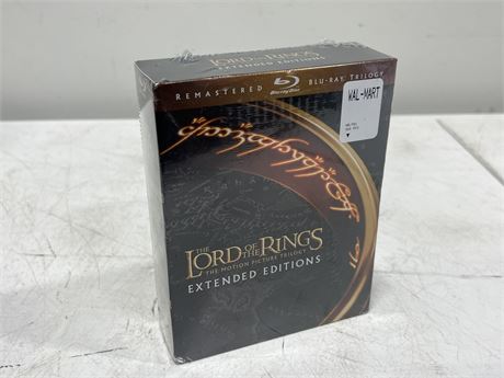 SEALED LORD OF THE RINGS COMPLETE BLU RAY SET