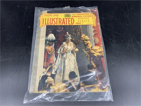 SOUVENIR ISSUE ILLUSTRATED - 1953 THE CORONATION IN WONDERFUL PICTURES