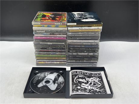 35+ MISC CDS - MOSTLY PUNK - ALL CLEAN / NEAR MINT
