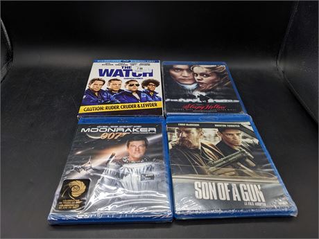 SEALED - COLLECTION OF ACTION BLURAY MOVIES