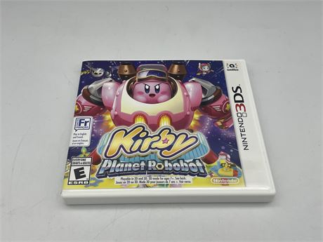 3DS KIRBY: PLANET ROBOBOT (LIKE NEW)