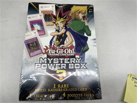 1 GRADED CARD SEALED YUGIOH MYSTERY BOX