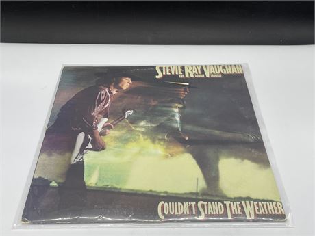 STEVIE RAY VAUGHAN & DOUBLE TROUBLE - COULDNT STAND THE WEATHER - VG+