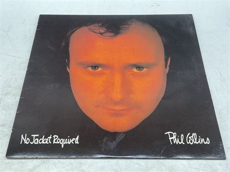 PHIL COLLINS - NO JACKET REQUIRED - VG+