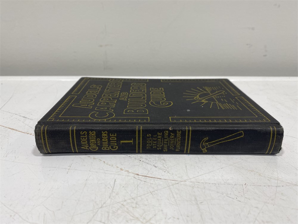 Urban Auctions - 1951 BOOK AUDELS CARPENTERS & BUILDERS GUIDE