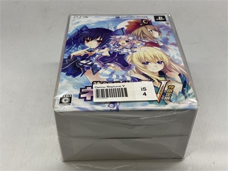 (NEW) LIMITED EDITION PS3 GEIMU NEPTUNE 5 JAPANESE VERSION BOX SET