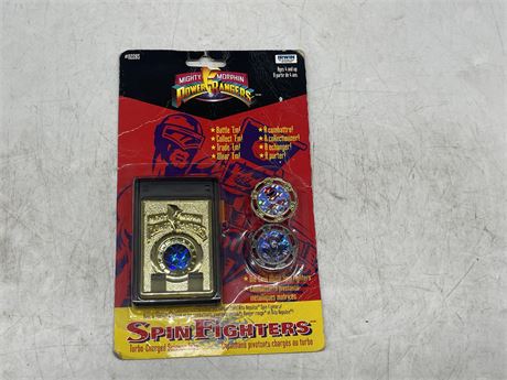 SEALED MIGHTY MORPHIN POWER RANGER SPIN FIGHTERS