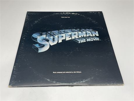 SUPERMAN THE MOVIE ORIGINAL SOUNDTRACK - (NM)