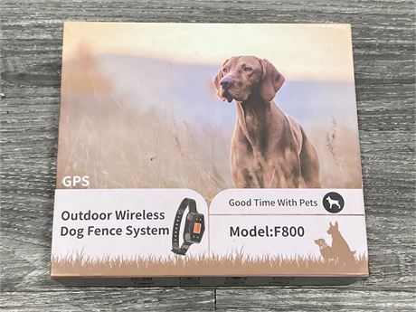 OUTDOOR WIRELESS DOG FENCE SYSTEM