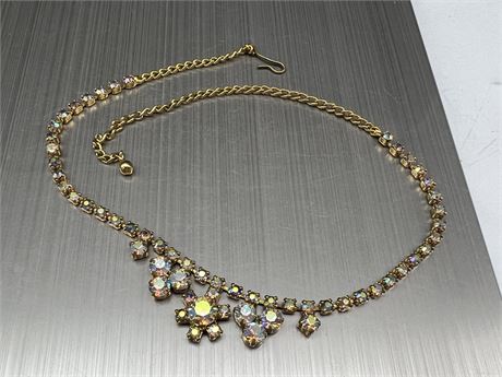 1950s RHINESTONE NECKLACE BY KAHL