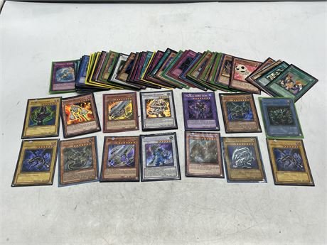 60+ YU-GI-OH CARDS - MANY FIRST EDITION