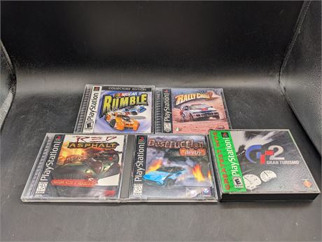 COLLECTION OF PLAYSTATION ONE GAMES