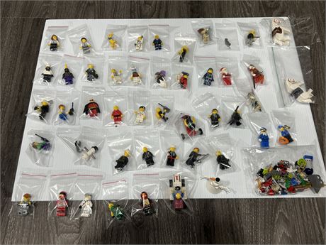 COLLECTION OF LEGO FIGURES