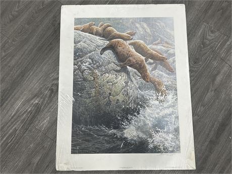 SIGNED/NUMBERED SEEREY-LESTER SEAL PRINT