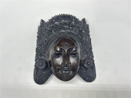 HAND CARVED EASTERN BUST (8”)