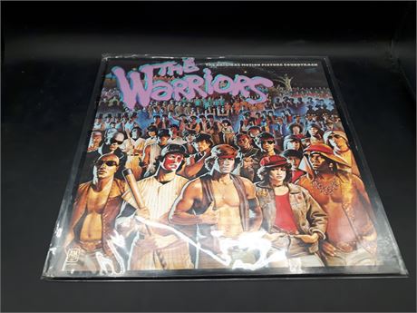 WARRIORS SOUNDTRACK - (VG) VERY GOOD CONDITION - SLIGHTLY SCRATCHED - VINYL
