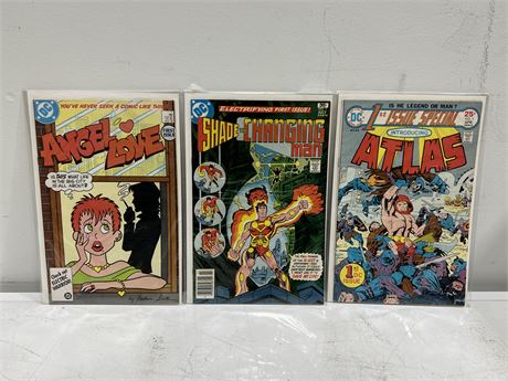 3 FIRST ISSUE DC COMICS