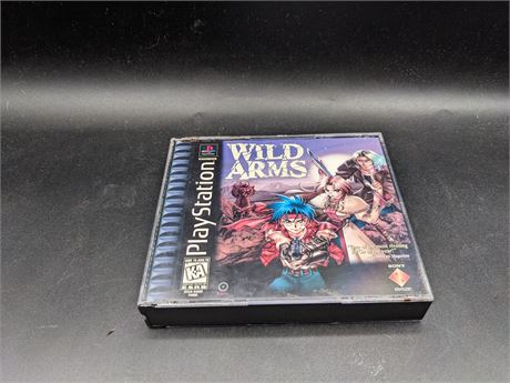 WILD ARMS - CIB - VERY GOOD CONDITION - PLAYSTATION ONE