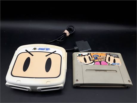 BOMBERMAN WITH ADAPTER - SUPER FAMICOM