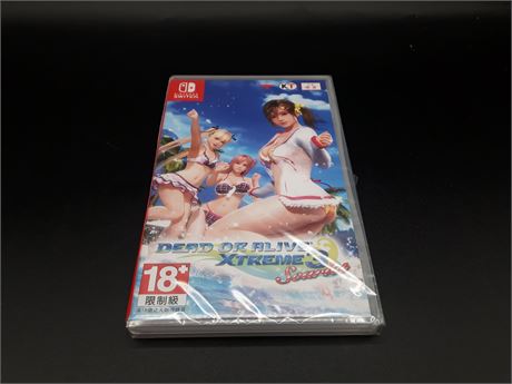 NEW - DEAD OR ALIVE XTREME 3 - NINTENDO SWITCH