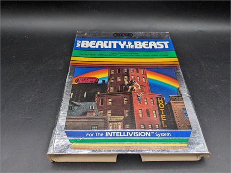 BEAUTY & THE BEAST - VERY GOOD CONDITION - INTELLIVISION