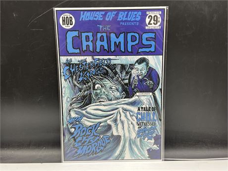 THE CRAMPS MUSIC POSTER (12”x18”)