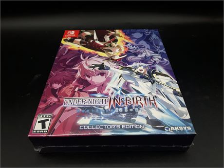 SEALED - UNDER NIGHT IN-BIRTH COLLECTORS EDITION - SWITCH