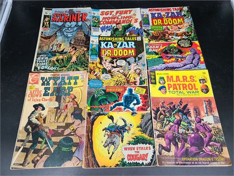 ASSORTED COMICS  (Some 15cents)