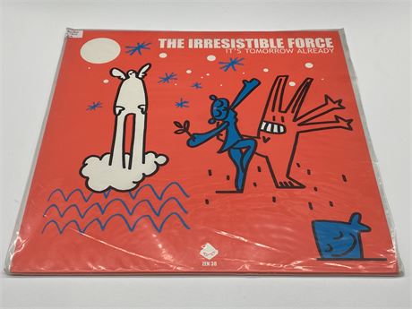 THE IRRESISTIBLE FORCE - IT’S TOMORROW ALREADY 2LP - EXCELLENT (E)