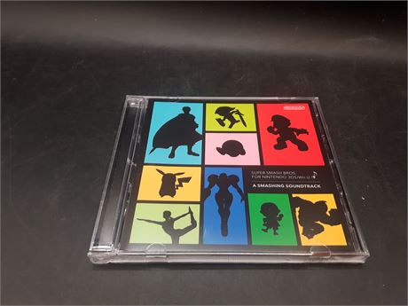 SUPER SMASH BROS SOUNDTRACK - EXCELLENT CONDITION - CD