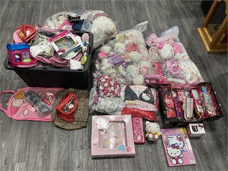 LARGE HELLO KITTY COLLECTION