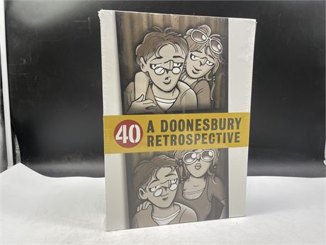 SEALED 40 - A DOONESBURY RETROSPECTIVE COLLECTOR BOOK