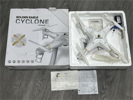 GOLDEN EAGLE CYCLONE DRONE - OPEN BOX