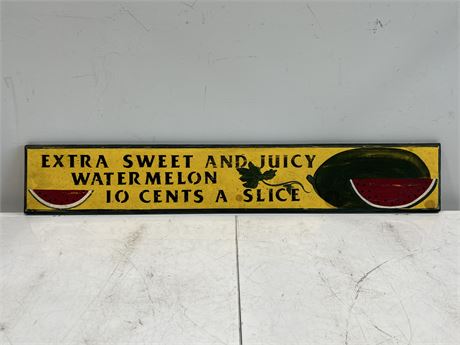 10 CENT WATERMELON SIGN (38” wide)
