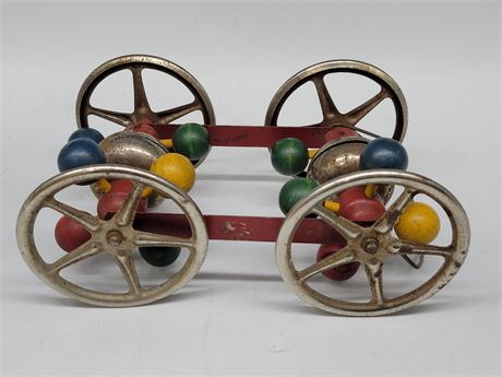 VINTAGE MARVELOUS TOY (Bell ring when pulled) (10" LENGTH