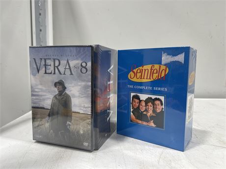 2 SEALED NEW DVD BOX SETS