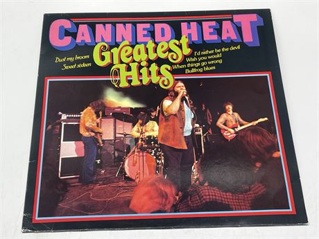 CANNED HEAT GERMAN PRESSING - GREATEST HITS - EXCELLENT (E)