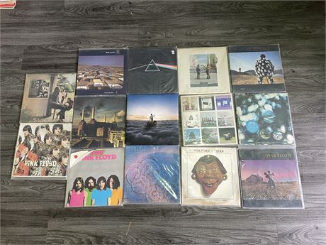14 PINK FLOYD RECORDS