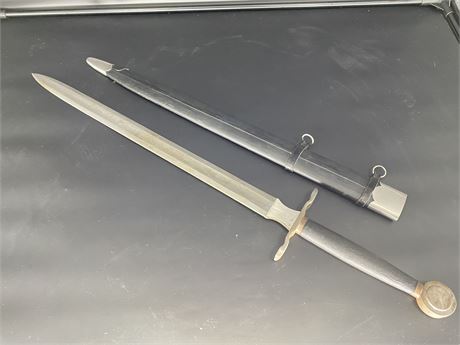 SWORD (38” long) STAINLESS STEEL
