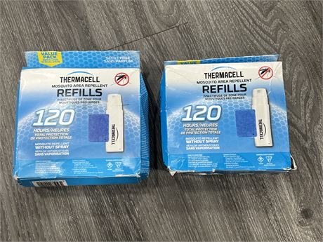 2 NEW THERMACELL MOSQUITO AREA REPELLENTS