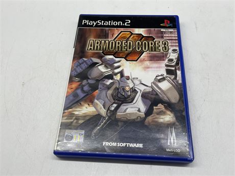 ARMORED CORE 3 PS2