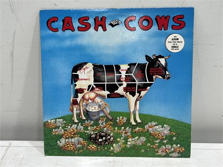 CASH COWS PUNK COMPILATION RECORD - VG+