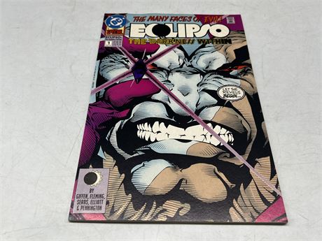 ECLIPSO THE DARKNESS WITHIN #1 WITH GEM ATTACHMENT