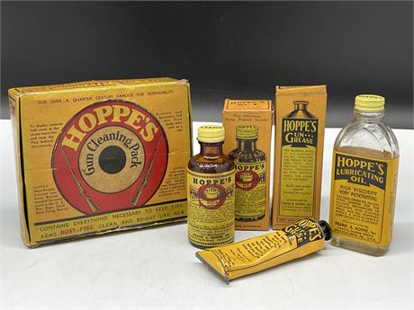 HOPPE ANTIQUE GUN CLEANING KIT - COMPLETE
