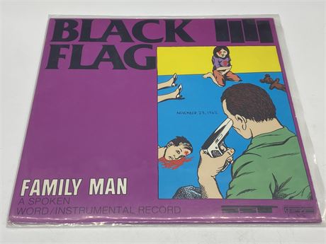 BLACK FLAG - FAMILY MAN - VG+