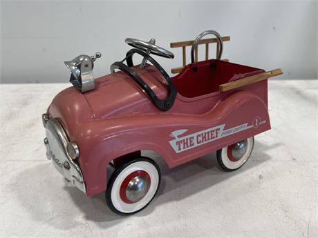 THE CHIEF METAL FIRE DEPT. CAR (11” wide)
